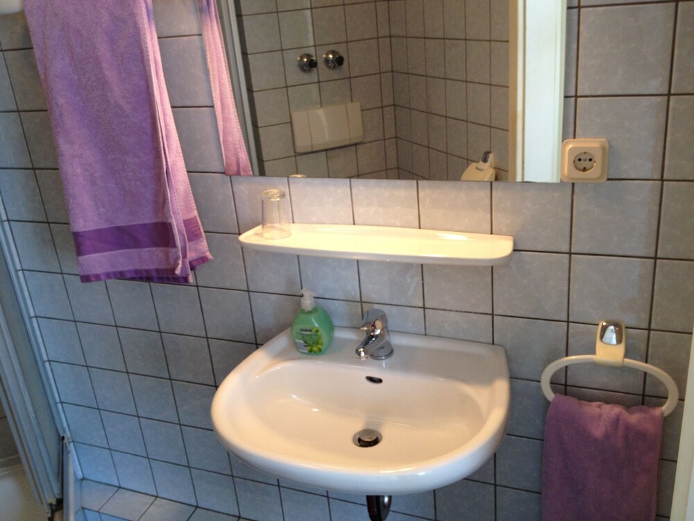 Badezimmer (Einzelzimmer, 1 Einzelbett, Nichtraucher)