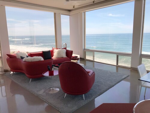 Stunning Ocean front property overlooking the famous Windansea Beach.