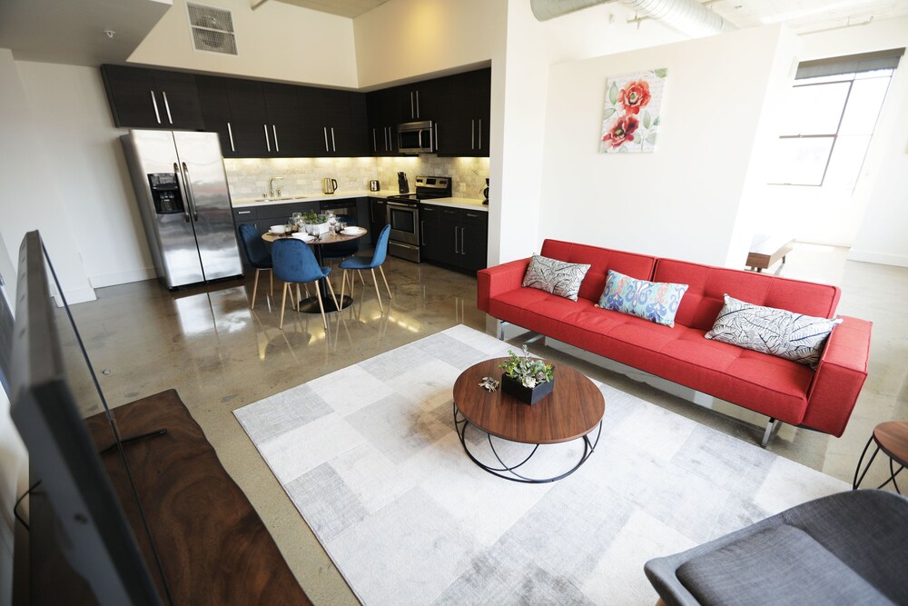 Estudio Grand, 1 cama Queen size con sofá cama, vista a la ciudad - Imagen destacada