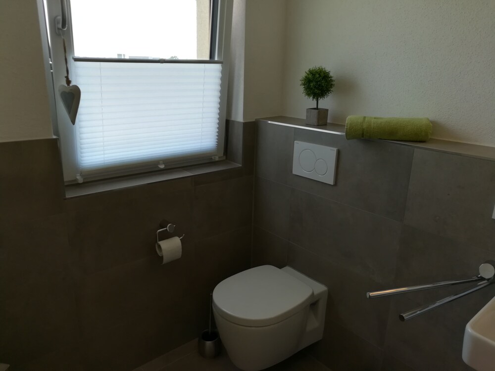 Badezimmer (Deluxe-Apartment, Bergblick)