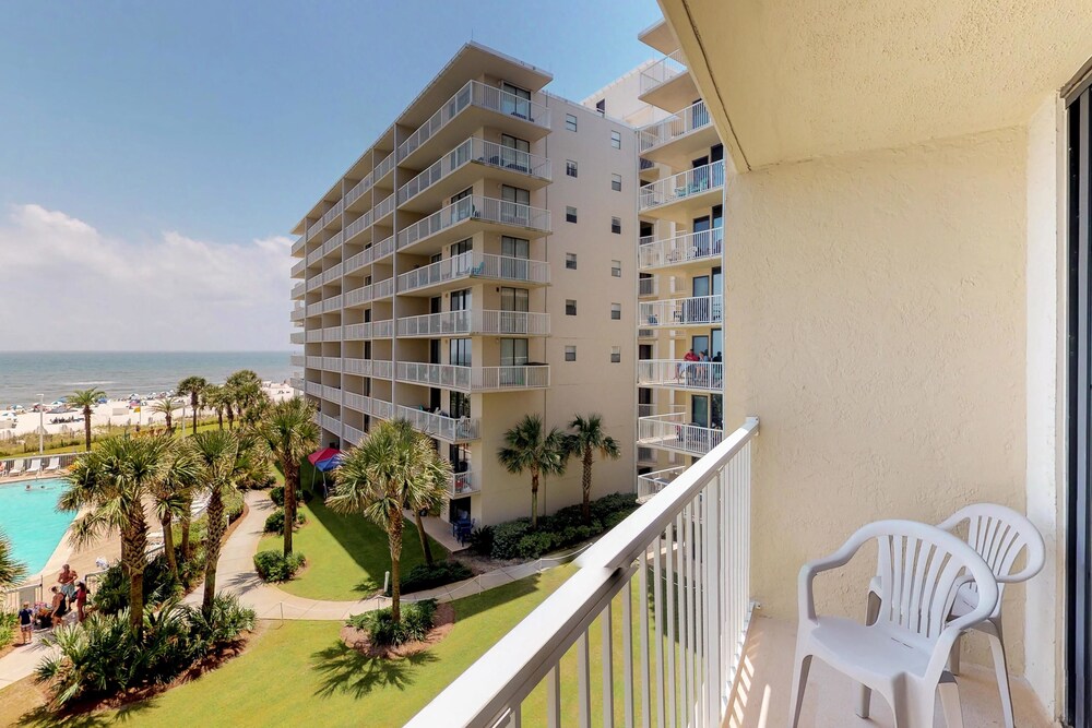 Condo (Seaside Beach & Racquet Club #5417) - Balcony View