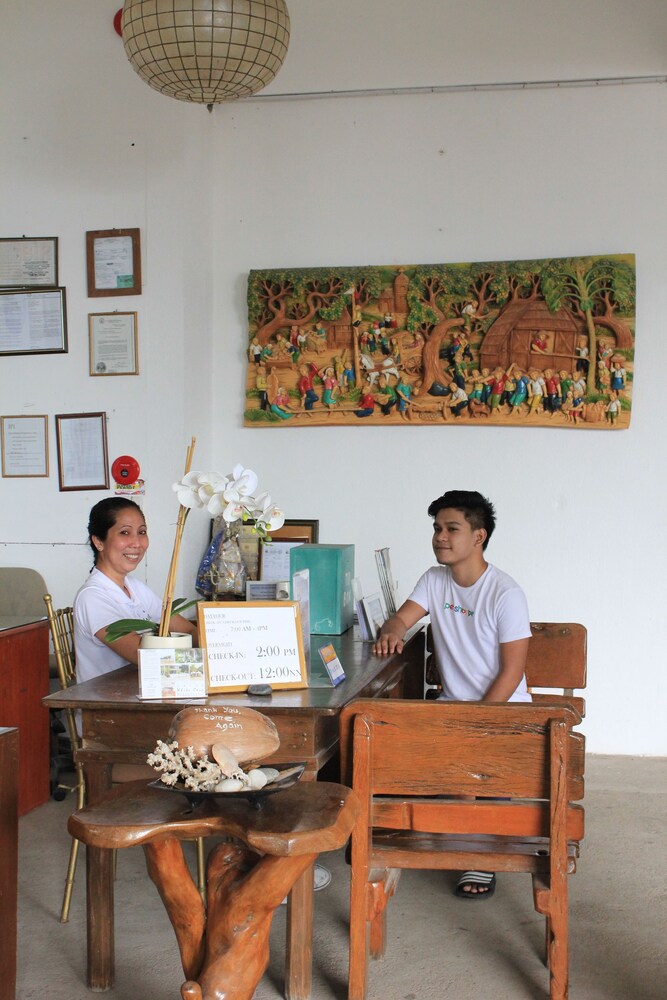 Concierge desk, Laiya White Cove Beach Resort