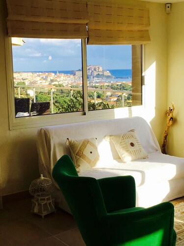 Magnifique appartement sur les hauteurs de Calvi - Vue mer et montagnes