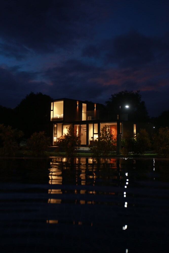Hotel Front - Evening/Night