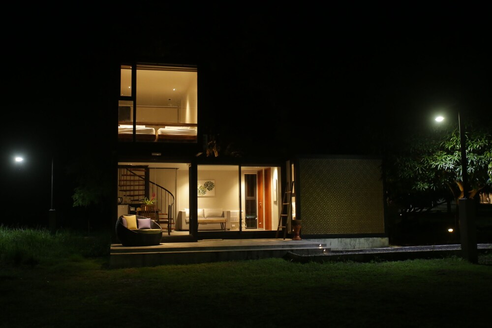 Hotel Front - Evening/Night