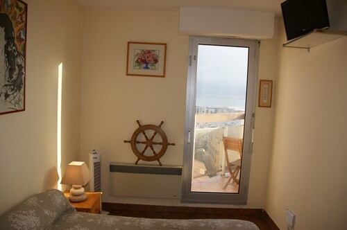 Canet-Beau 2 pièces+Cabine, Superbes Terrasse+Balcon Panoramiques Vues Mer