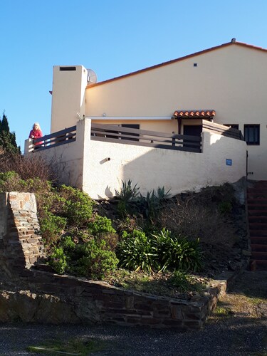 Agréable villa vue sur mer avec piscine