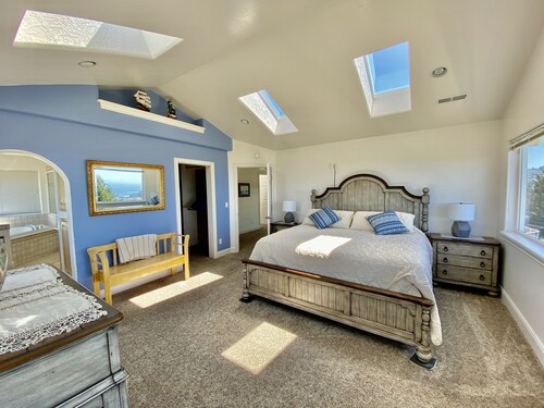 Ocean views that goes for miles. Centrally located. Inviting and private.