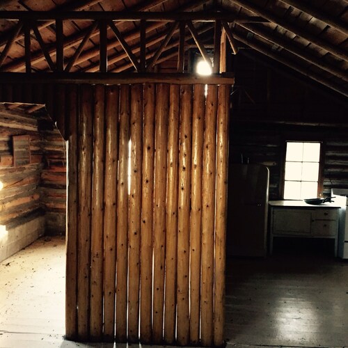Rustic Authentic Michigan Log Cabin
