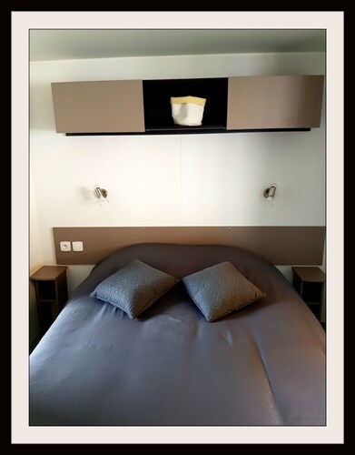 MOBIL HOME 6/8P L CLIMATISE CAMPING 4 ETOILES VAL DE LOIRE