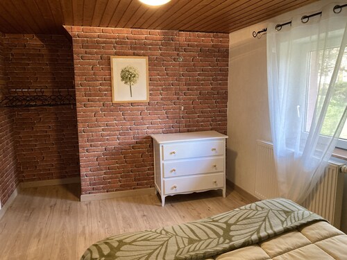 Charmante maison alsacienne à colombages, nord Alsace proche parc régional