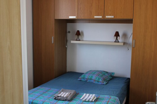 Duplex 70 m2, vue mer, centre ville plage Trottel 4 mn à pieds tarif en baisse