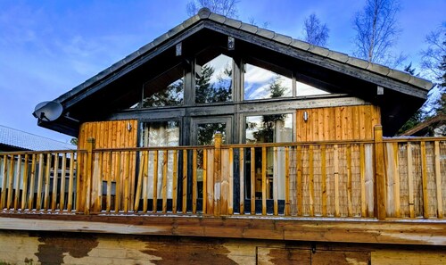Boutique, 3 bedroom lodge in the heart of Northumberland with private hot tub