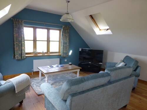 Luxury barn conversion in the heart of North Devon in an 11 acre smallholding