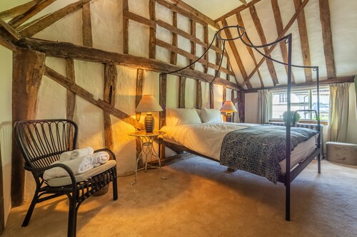 Our beautiful accommodation is set in secure gardens with access to a fifteen-acre private park.