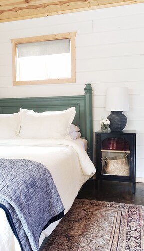 Cozy cabin in the woods