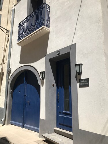 La Jolie Vigneronne - Ancienne maison de vigneron avec trois terrasses