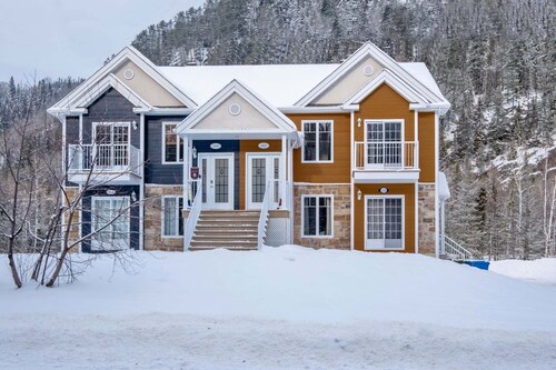 Fjord du Saguenay, condo Mont Édouard Chez la Belle Rose