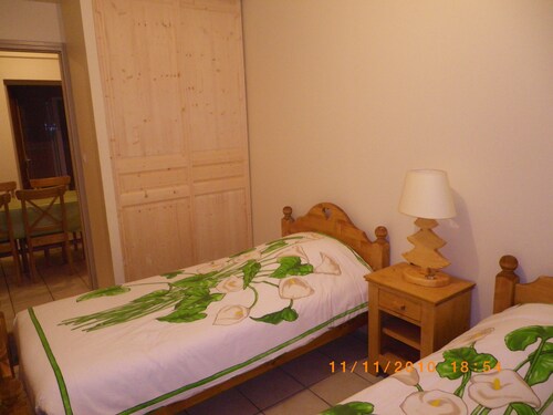 Appartement dans chalet avec sauna