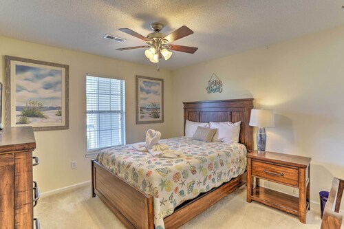 Myrtle Beach Condo w/Pool & Golf Course Views