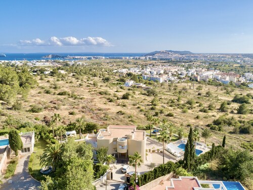 Luxury Estate with Spa and incredible views of Ibiza Town and the Mediterranean