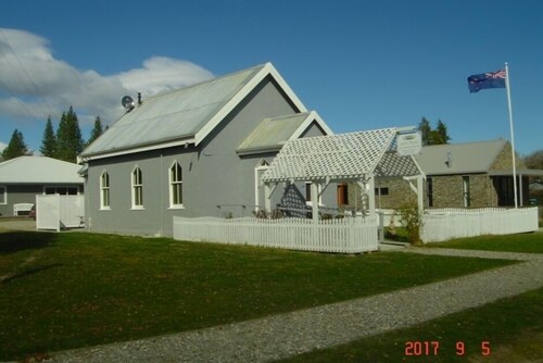 Revamped church in an old gold mining village
