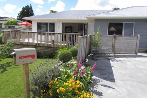 Comfy home opp Gilmour Lake.