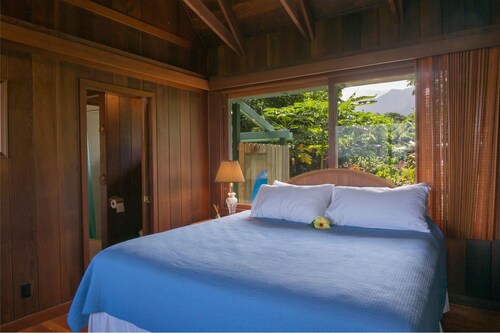 3 bedroom Ocean view home on Kauai's Northshore, near Tunnels and Lumahai