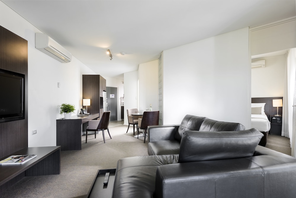 Executive 1 Bedroom Apartment - Living Area