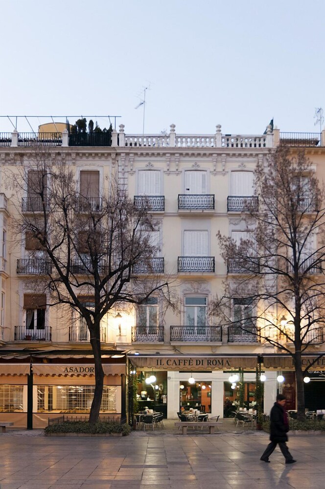 Hotel Front - Evening/Night