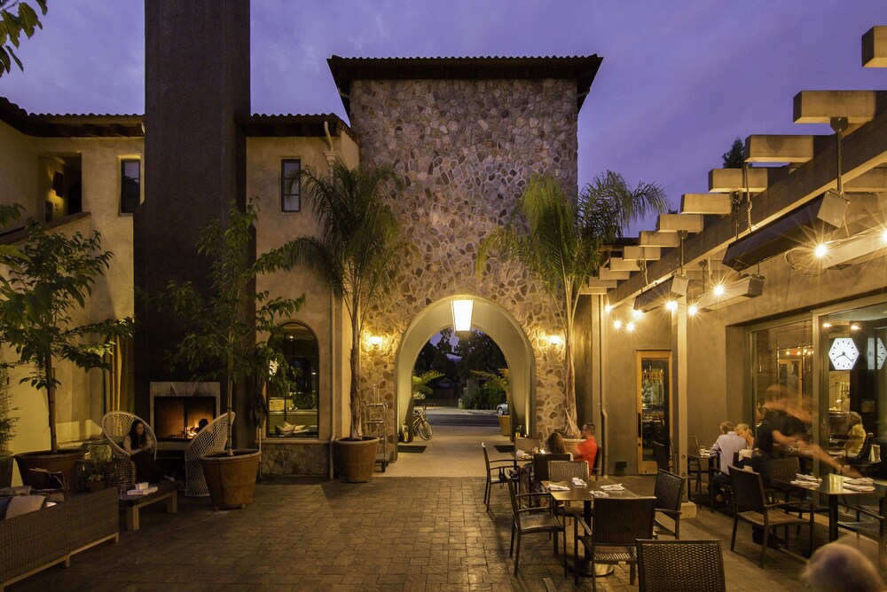 Hotel Front - Evening/Night