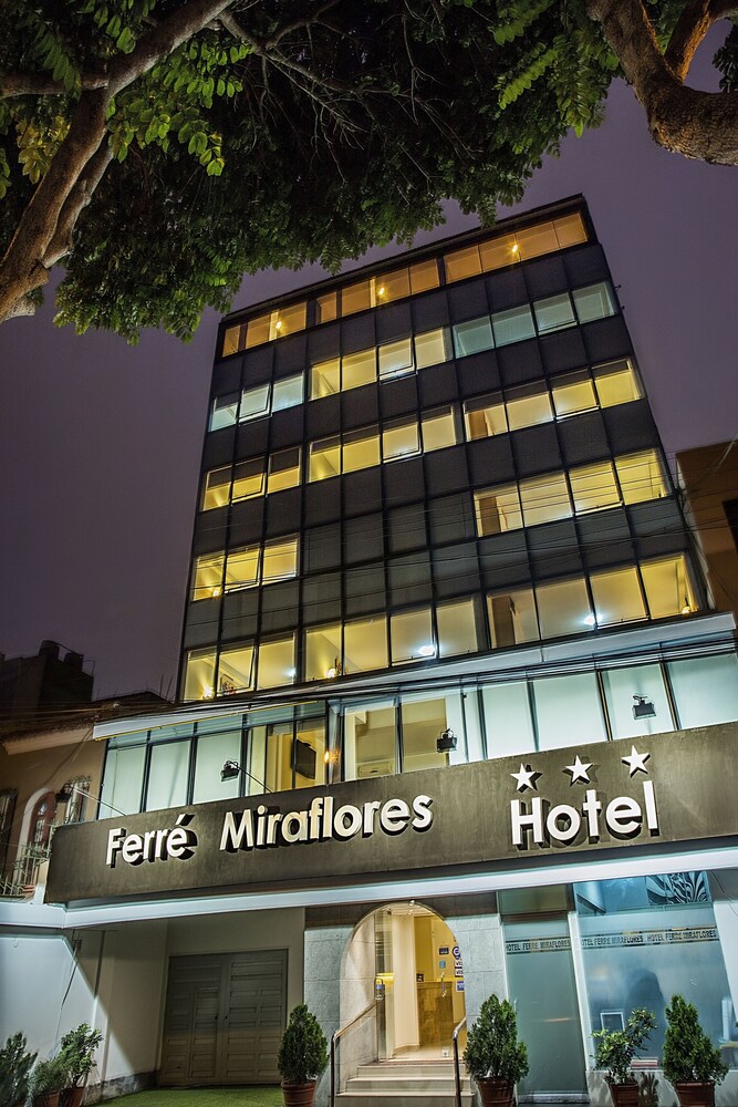 Hotel Front - Evening/Night