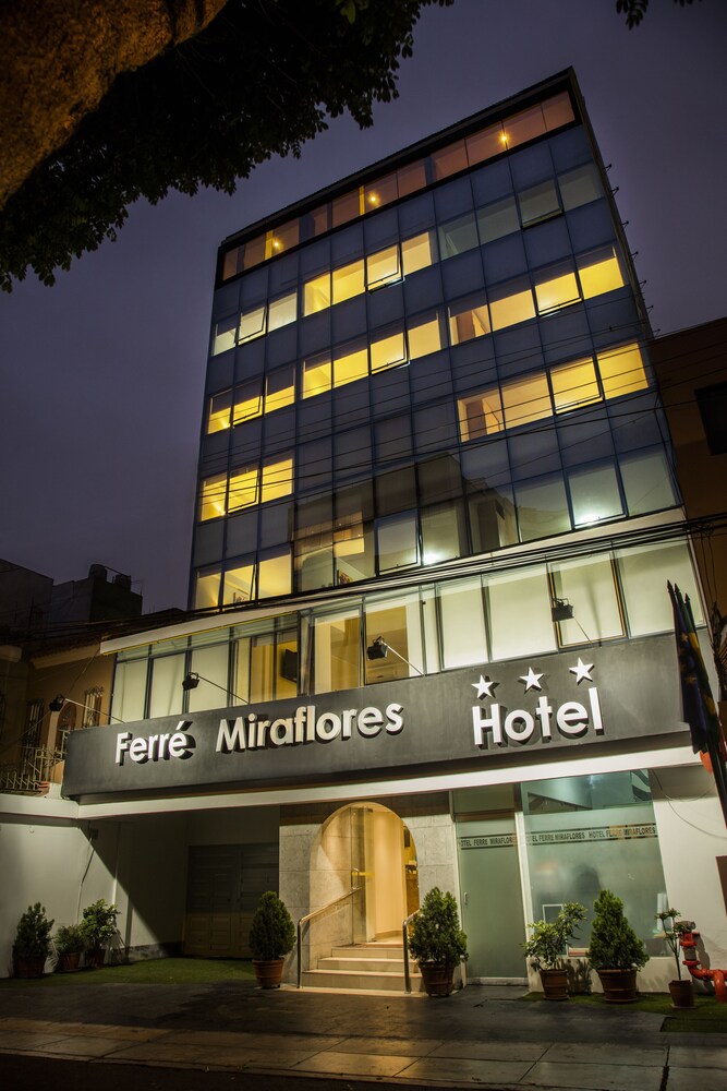 Hotel Front - Evening/Night