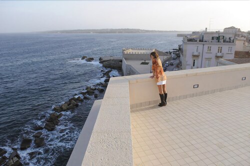Vista spiaggia/mare
