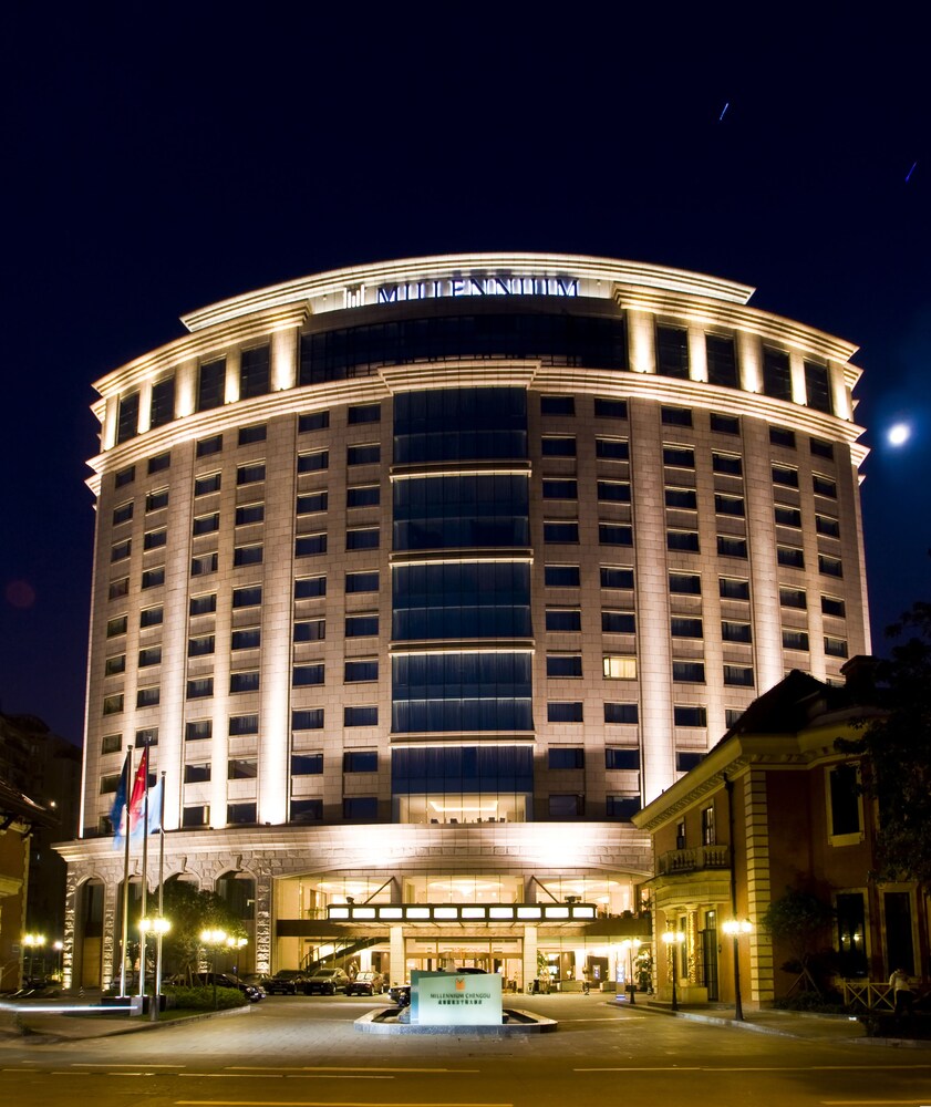 Hotel Front - Evening/Night