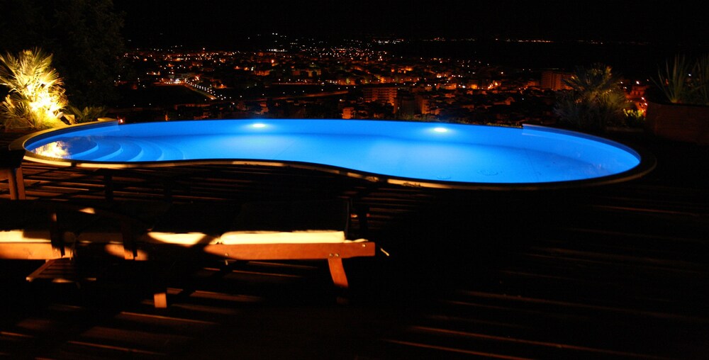 Piscine sur le toit