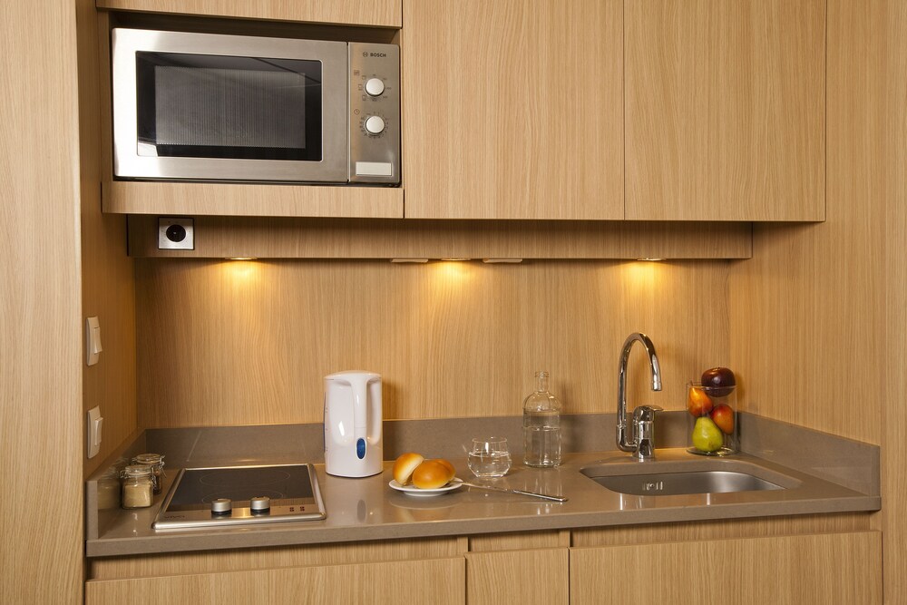 Kitchenette dans la chambre