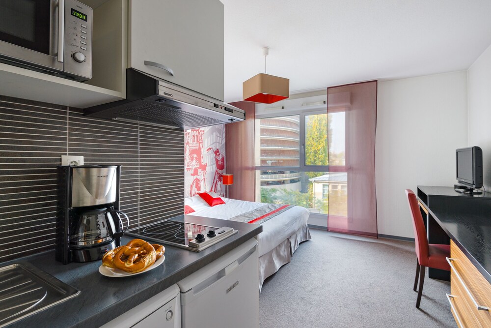 Kitchenette dans la chambre