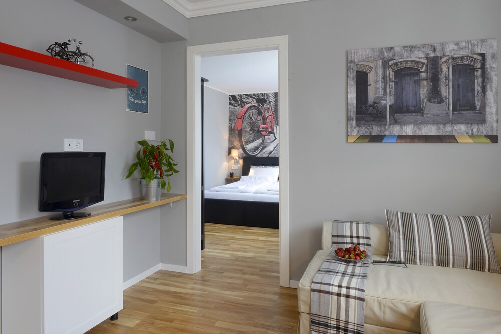 Bike Design Apartment - Living Area