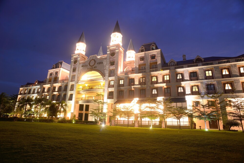 Hotel Front - Evening/Night
