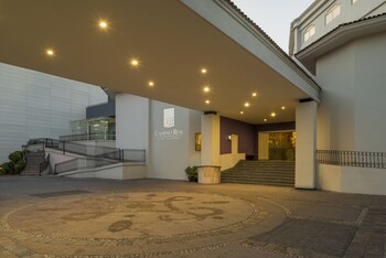 Hotel Front - Evening/Night