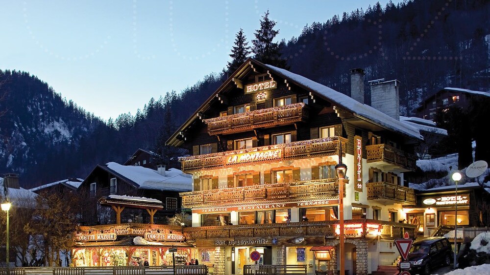 Hotel Front - Evening/Night