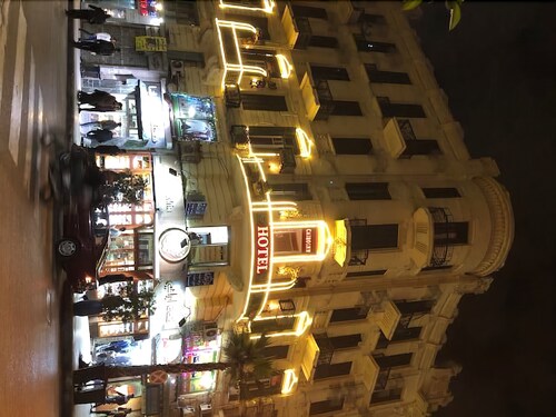 Hotel Front - Evening/Night