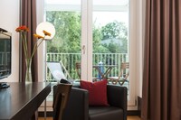 Double or Twin Room, Balcony, Garden View (Single Use)