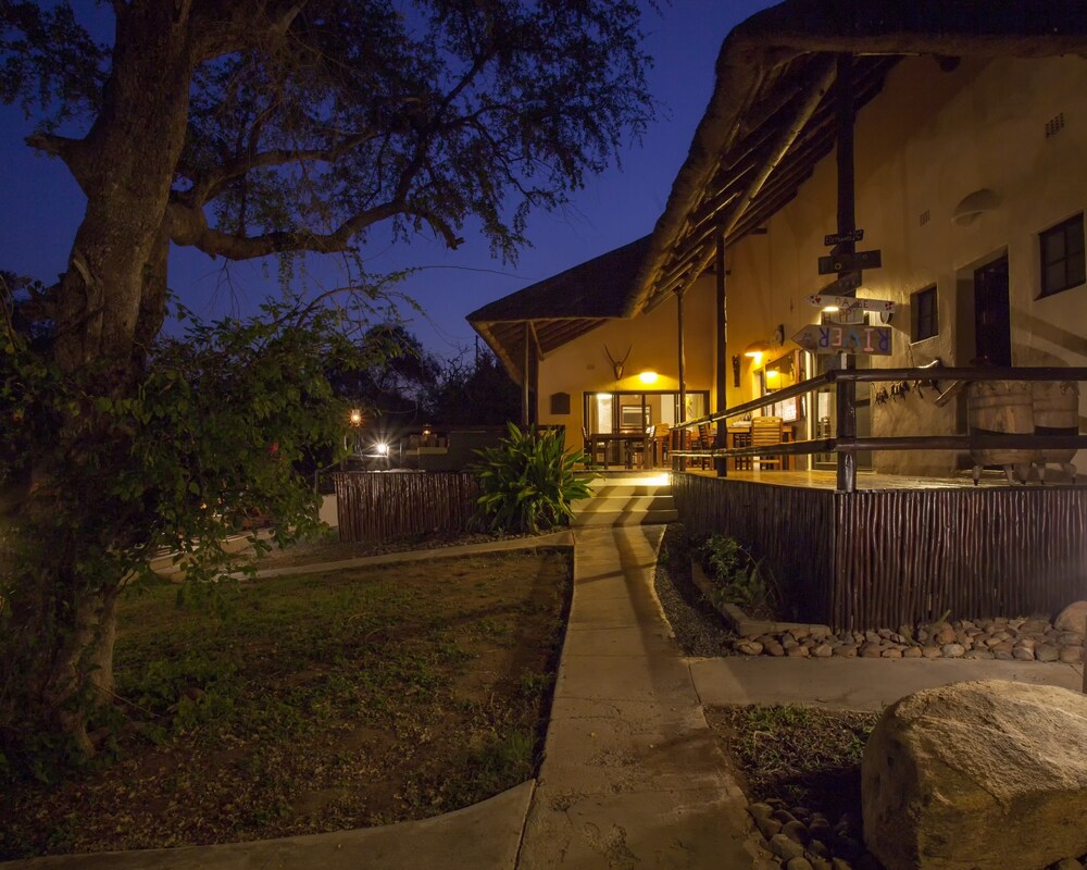 Hotel Front - Evening/Night