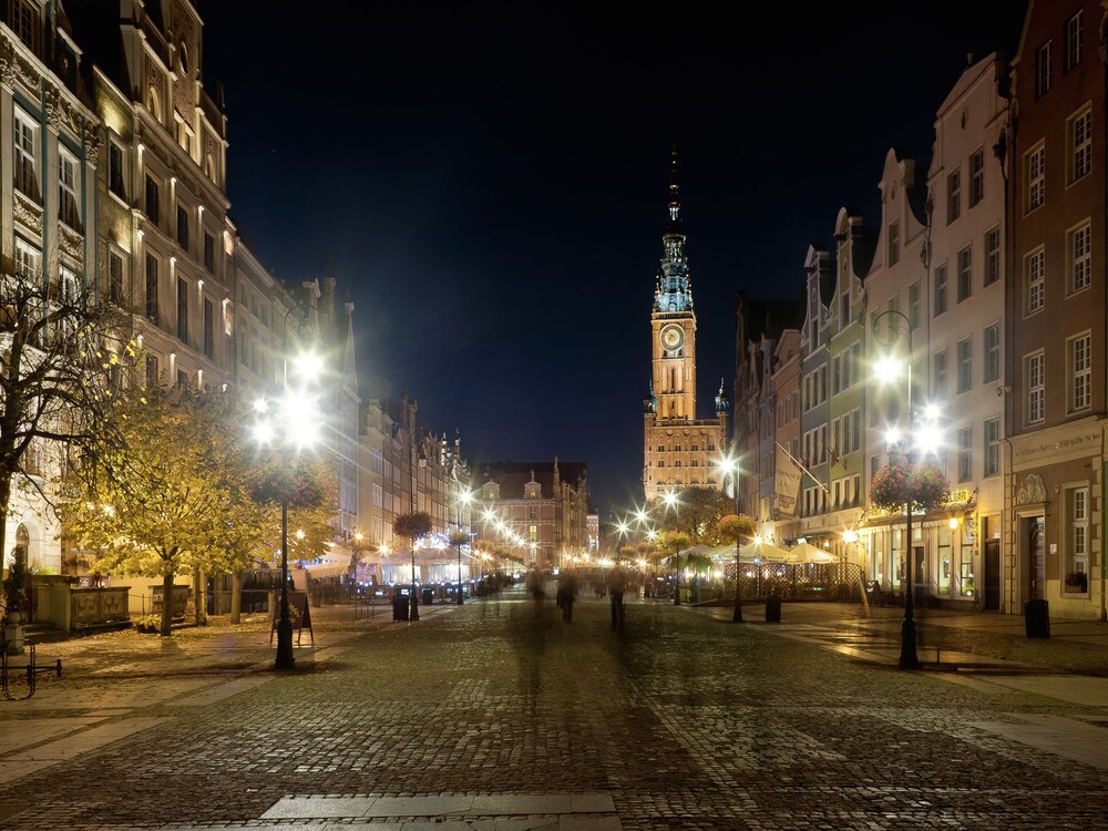 Hotel Front - Evening/Night