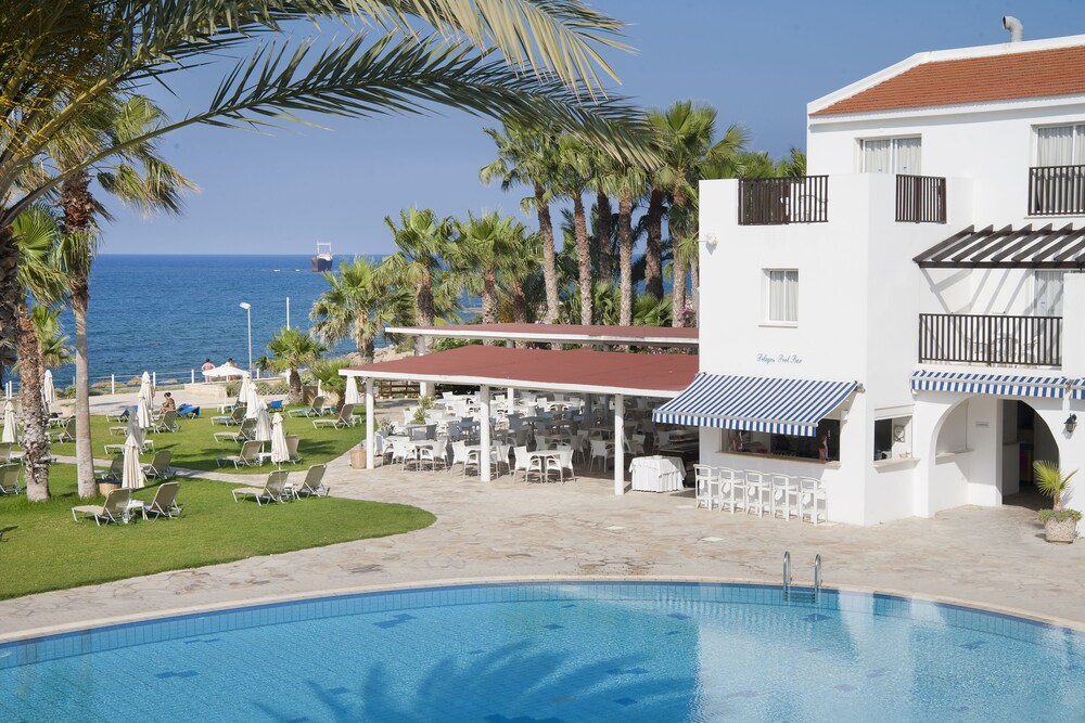 Blick vom Hotel