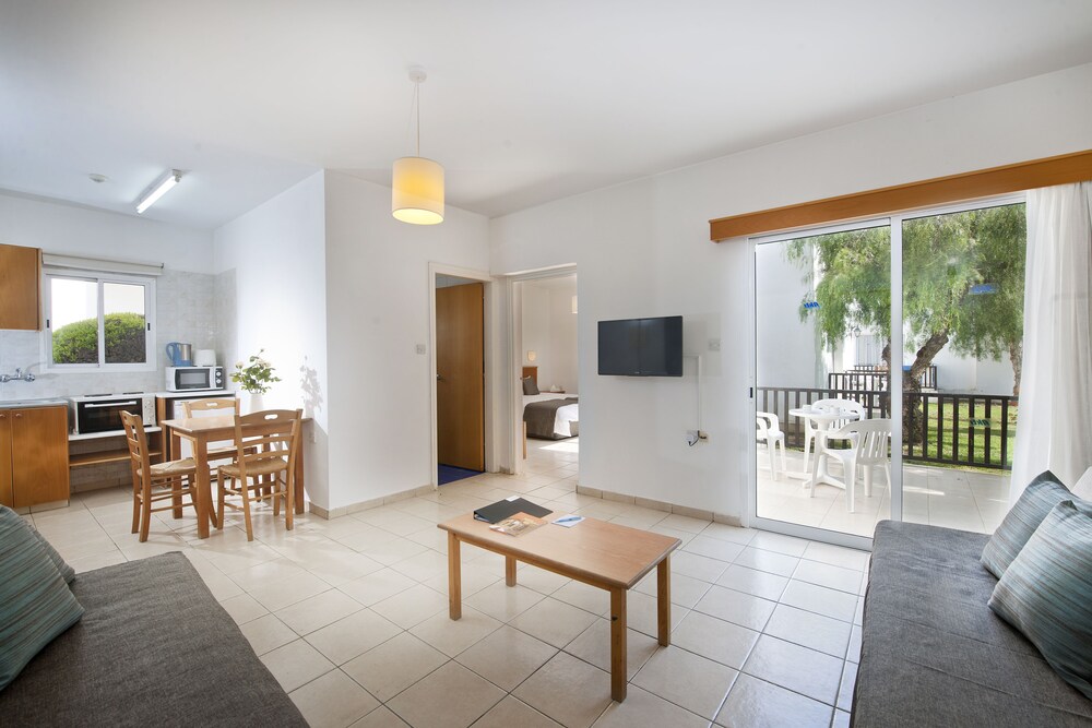 Wohnzimmer (Apartment, 1 Schlafzimmer)