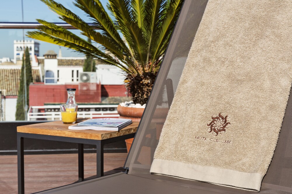 Piscina en la terraza