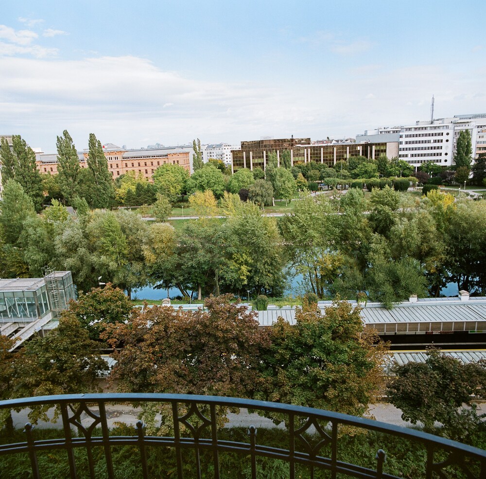 Blick vom Balkon (Executive-Suite)